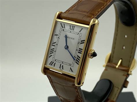 old cartier watches value|older cartier tank watches.